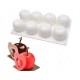 MOLDE SILICONA PROFESIONAL 8 MANZANAS 3D