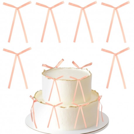 SET 6 LAZOS RASO NUDE FINOS