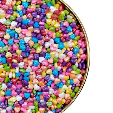SPRINKLES HEART POP MIX AZUCAR PASTRYCOLOURS 65 GR
