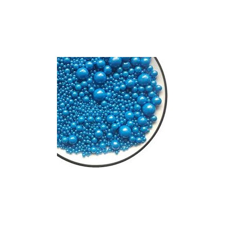 SPRINKLES PERLAS AZUL ELECTRICO ULTRA BRILLANTES MIX BOTE
