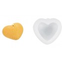 MOLDE CORAZON 3D TEXTURIZADO