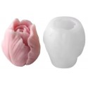 MOLDE SILICONA CAPULLO DE ROSA 3D