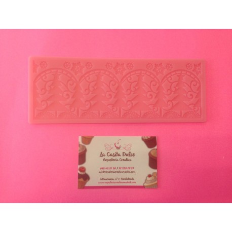 ENCAJE CENEFA NAVIDAD