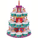 STAND 24 CUPCAKES + 24 CAPSULAS + 24 TOPPERS