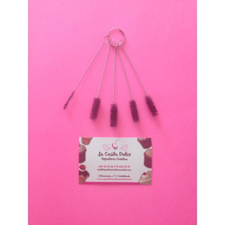 SET 5 PINCELES LIMPIADORES AEROGRAFO