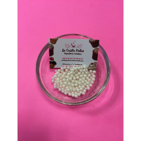 PERLAS BLANCAS NACAR BOLSA