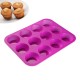 MOLDE SILICONA 12 MAGDALENAS