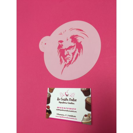 STENCIL HOMBRE LOBO 2