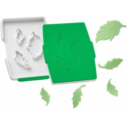 JUEGO PARA CORTAR E IMPRIMIR HOJAS FONDANT WILTON