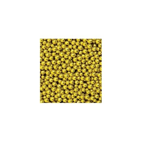 PERLAS ORO 6 MM BOLSA