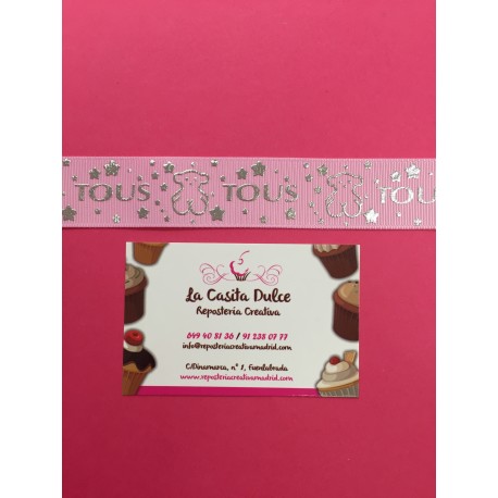 CINTA TOUS ROSA PLATA