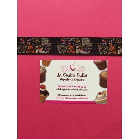 CINTA STAR WARS LETRAS