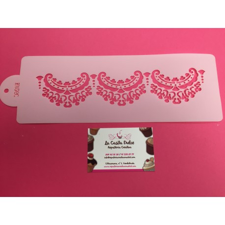 STENCIL CENEFA CORONAS