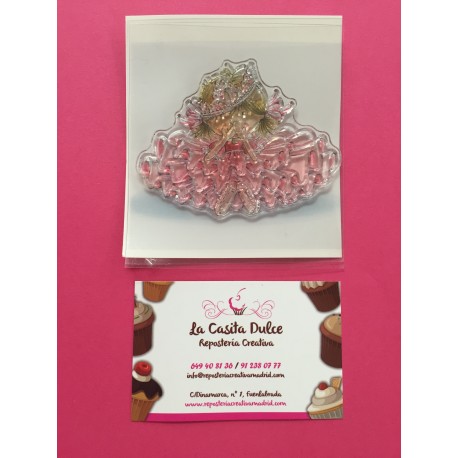 SELLO SILICONA PEQUEÑA BAILARINA