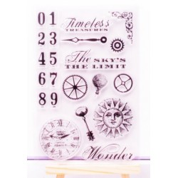 SET SELLOS SILICONA THE SKY IS THE LIMIT