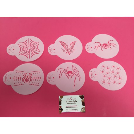SET STENCIL HALLOWEEN 3