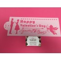 STENCIL HAPPY VALENTINE