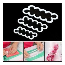 SET 3 CORTADORES ROSA EASY