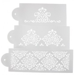 SET 3 STENCIL ROMANCE