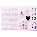 SET SELLOS SILICONA LETRAS NUMEROS Y TIEMPO