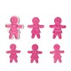 CORTADORES 6 DISEÑOS MUÑECA JENGIBRE