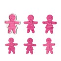 SET CORTADORES 6 DISEÑOS MUÑECA JENGIBRE