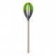 VARILLA DE BATIR RESISTENTE CON SILICONA VERDE