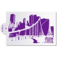 STENCIL SKYLINE REALISTIC 2