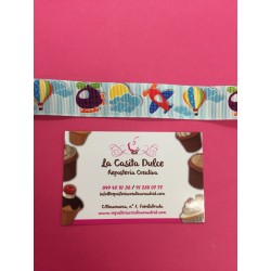 CINTA GLOBOS AVIONES Y HELICOPTEROS