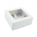 CAJA 4 CUP CAKES BLANCO