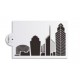 STENCIL SKYLINE CIUDADES EDIFICIOS EMBLEMATICOS 2