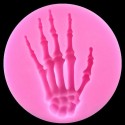 MOLDE SILICONA MANO ESQUELETO
