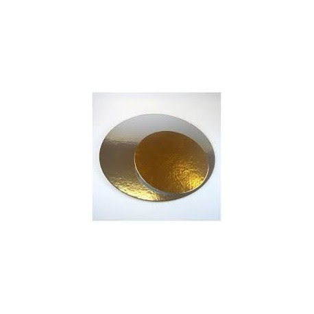 DISCO ORO PLATA 24 CM