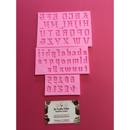 SET LETRAS Y NUMEROS GOTICOS