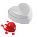 MOLDE SILICONA PROFESIONAL CORAZON 19 CM