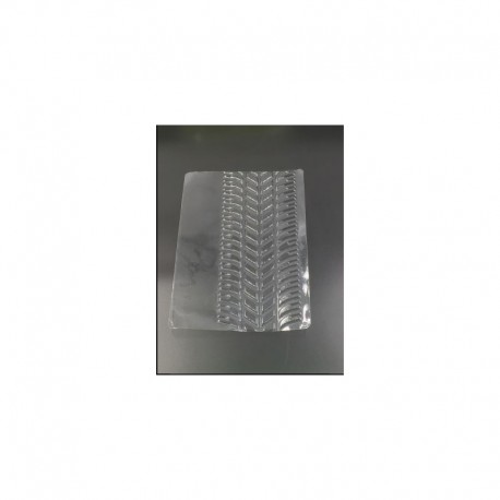 PLANTILLA PVC TEXTURIZADORA RUEDA