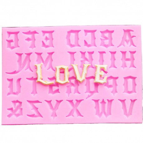 ALFABETO LETRAS GOTICAS MAYUSCULAS