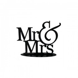 FIGURA METALICA MR&MRS