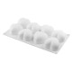 MOLDE SILICONA PROFESIONAL 8 CORAZONES