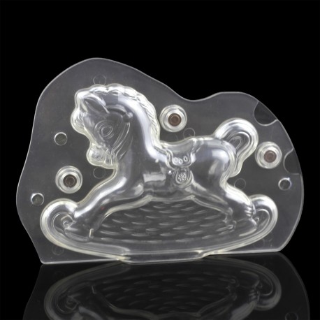MOLDE CABALLITO METACRILATO 3D