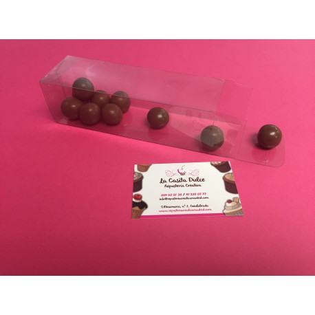 CAJA PVC 16 X 5 X 5 CM TRANSPARENTE