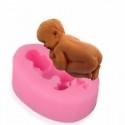 MOLDE SILICONA BEBE DURMIENDO 3D MEDIANO