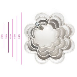 SET 6 CORTADORES FLOR