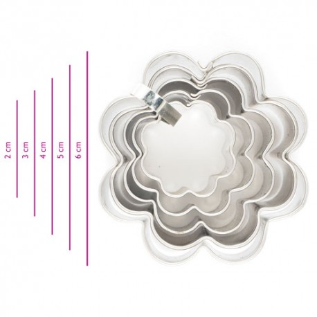 SET 6 CORTADORES FLOR