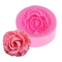 MOLDE SILICONA ROSA MEDIANA ABIERTA 3.5 CM