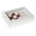 CAJA 24 MINI CUPCAKES BLANCO