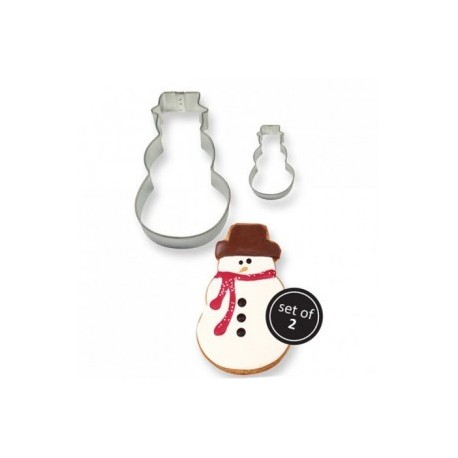 SET 2 MUÑECO NIEVE PME