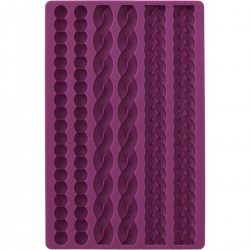 6 CENEFAS PERLAS, TRENZA DOBLE Y TRENZA TRIPLE