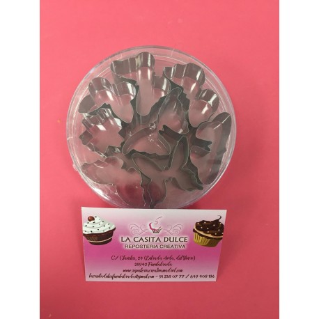 SET 8 CORTADORES MARIPOSAS