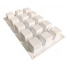 MOLDE SILICONA PROFESIONAL 15 CUBOS 